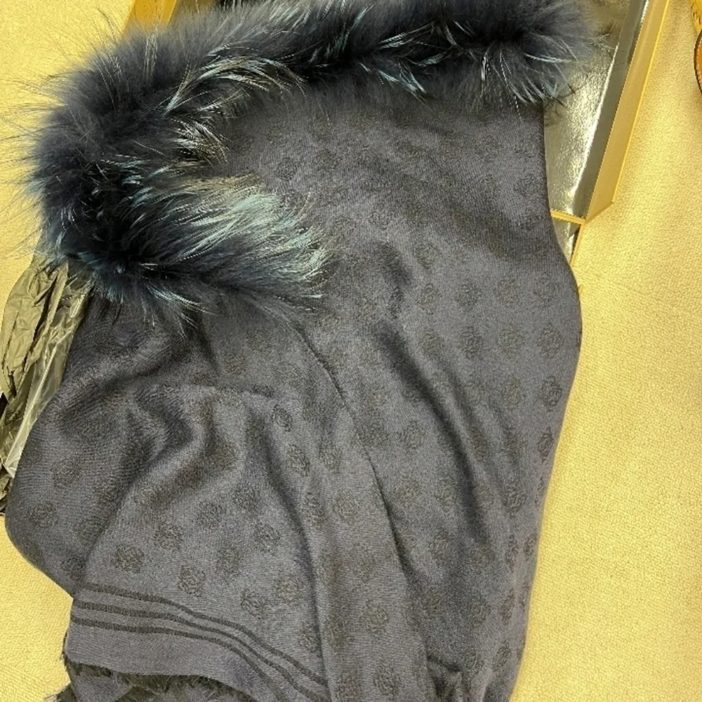 Loewe fur scarf.